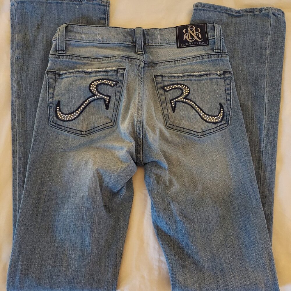 SALE! Pre-Loved Rock and Republic Jeans-Size 0